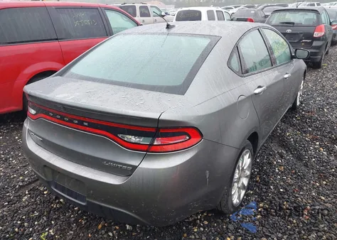 2013 Dodge Dart Limited z USA, uszkodzony, nr VIN 1C3CDFCA9DD342915